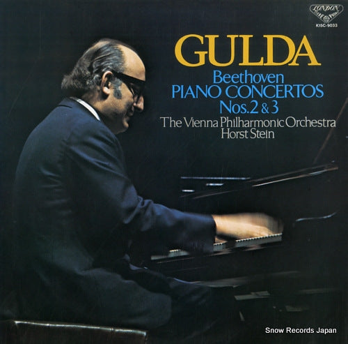 GULDA, FRIEDRICH beethoven; piano concertos nos.2 & 3 K15C-9033