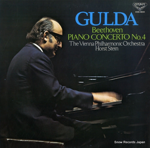 GULDA, FRIEDRICH beethoven; piano concerto no.4 K15C-9034