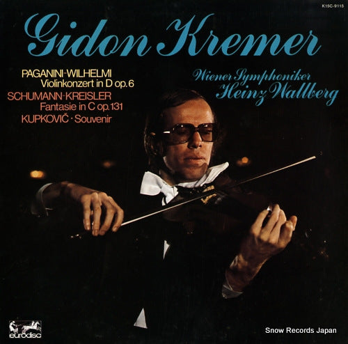 KREMER, GIDON paganini; violinkonzert in d op.6 K15C-9115