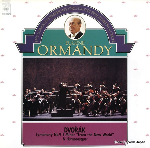 ORMANDY, EUGENE dvorak; symphony no.9 "from the new world" 15AC1705
