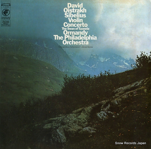 OISTRAKH, DAVID sibelius; violin concerto in d minor, op.47 Y30489