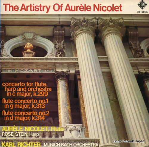 NICOLET, AURELE the artistry of aurele nicolet SR-5066