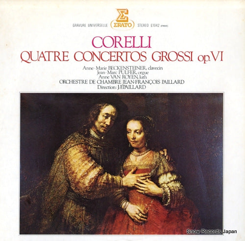 PAILLARD, JEAN-FRANCOIS corelli; quatre concertos grossi op.vi E-1042
