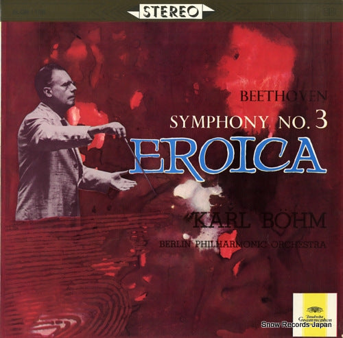 BOHM, KARL beethoven; symphony no.3 "eroica" SLGM-1106