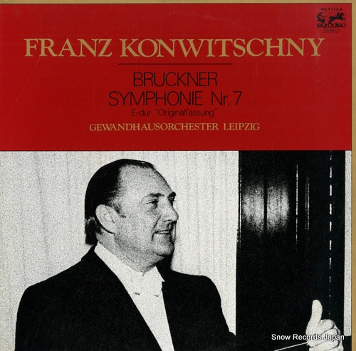 KONWITSCHNY, FRANZ bruckner; symphonie nr.7 "originalfassung" OC-7112-K
