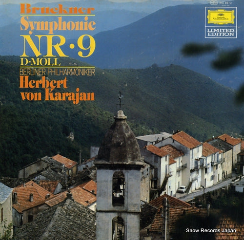 KARAJAN, HERBERT VON bruckner; symphonie nr.9 d-moll MG4012