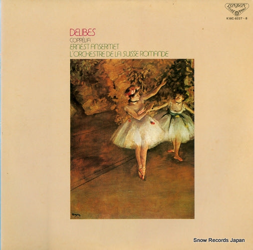 ANSERMET, ERNEST delibes; coppelia  K18C-8227/8