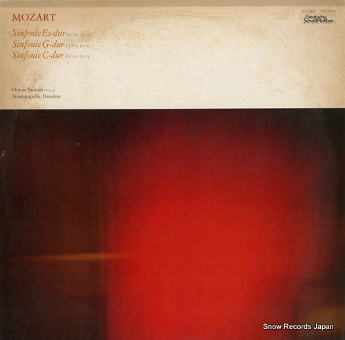 SUITNER, OTMAR mozart; sinfonie nr.39 & 32 & 34 ET-1002