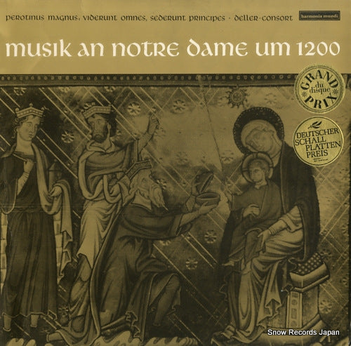 DELLER, ALFRED musik an notre dame in paris um 1200 HMS30823