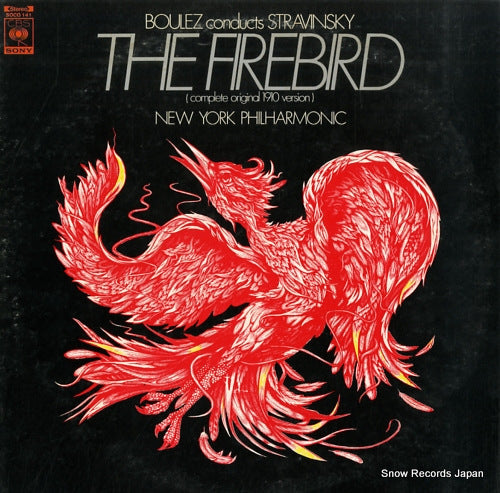 BOULEZ, PIERRE stravinsky; the firebird SOCO141