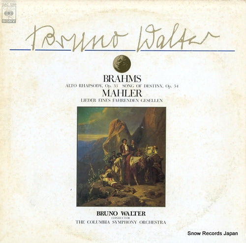 WALTER, BRUNO brahms; alto rhapsody, op.53 / song of destiny, op.54 15AC1286