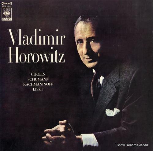 HOROWITZ, VLADIMIR works by chopin rachmaninoff schumann and liszt SONC10042