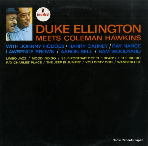 ELLINGTON, DUKE, AND COLEMAN HAWKINS duke ellington meets coleman hawkins JAS1