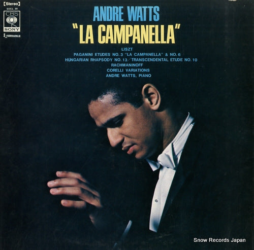 WATTS, ANDRE la campanella SOCL30
