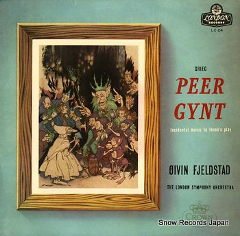FJELDSTAD, OIVIN grieg; peer gynt LC24