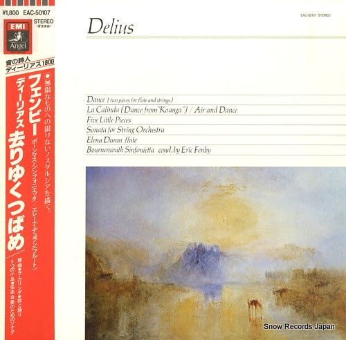 FENBY, ERIC delius; dance (two pieces for flute and strings) EAC-50107