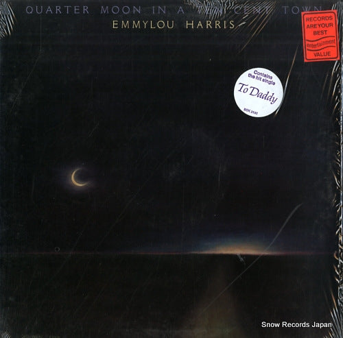 HARRIS, EMMYLOU quarter moon in a ten cent town BSK3141