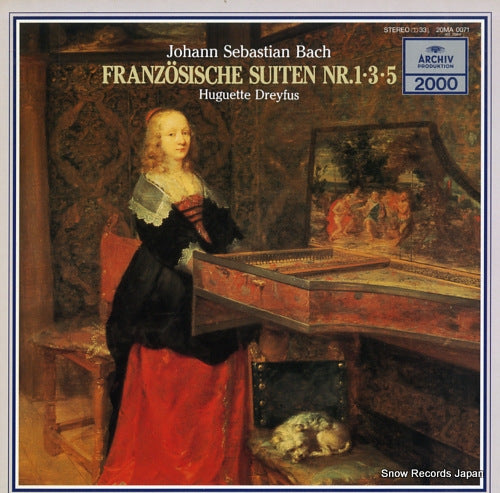 DREYFUS, HUGUETTE bach; franzosische suiten nr.1, 3, 5 20MA0071