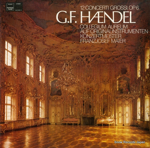 AUREUM, COLLEGIUM handel; 12 concerti grossi, op.6 ULS-3121-H