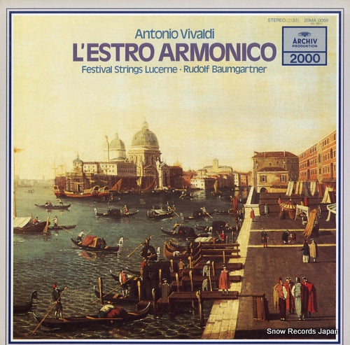 BAUMGARTNER, RUDOLF vivaldi; l'estro armonico 20MA0059