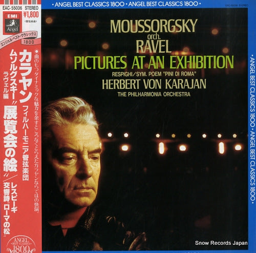 KARAJAN, HERBERT VON moussorgsky; pictures at an exhibition EAC-55036