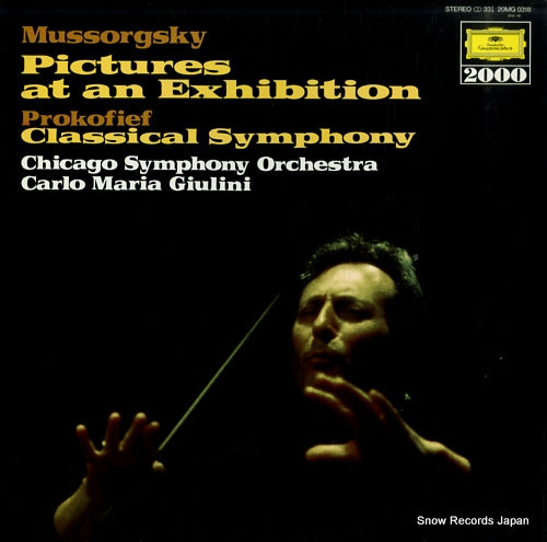 GIULINI, CARLO MARIA mussorgsky; pictures at an exhibition 20MG0318