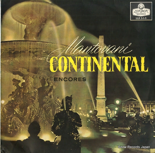 MANTOVANI continental encores LLX3-1-3