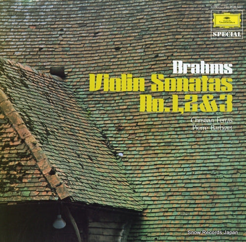 FERRAS, CHRISTIAN brahms; violin sonatas no.1, 2 & 3 MGW5220