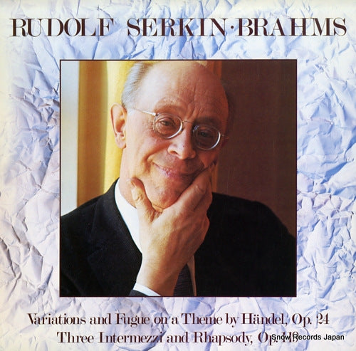 SERKIN, RUDOLF brahms; variations and fugue on a theme by handel 25AC1081