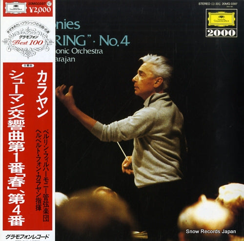 KARAJAN, HERBERT VON schumann; symphonies no.1 "spring", no.4 20MG0397
