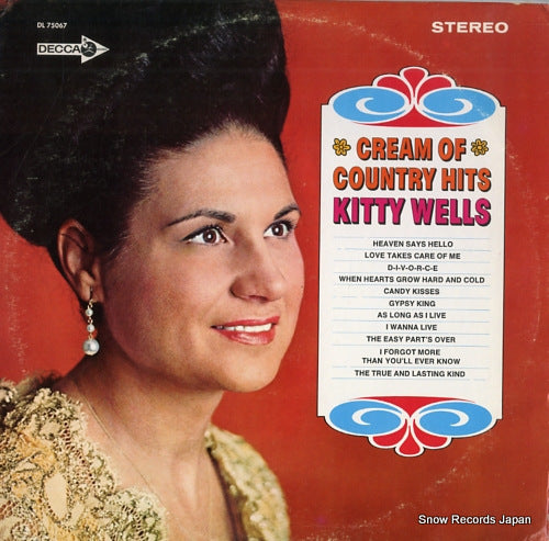WELLS, KITTY cream of country hits DL75067