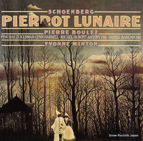 BOULEZ, PIERRE schoenberg; pierrot lunaire op.21 25AC684