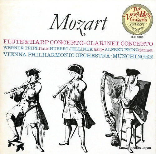 MUNCHINGER, KARL mozart; flute & harp concerto SLC6005