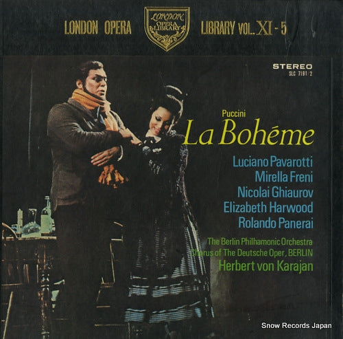 KARAJAN, HERBERT VON puccini; la boheme SLC7191