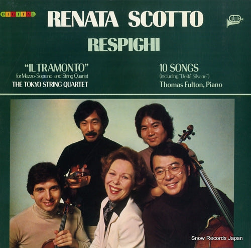 SCOTTO, RENATA respighi; il tramonto H-10003