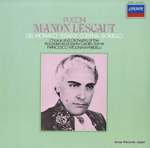 MOLINARI-PRADELLI, FRANCESCO puccini; manon lescaut L36C-5168/9