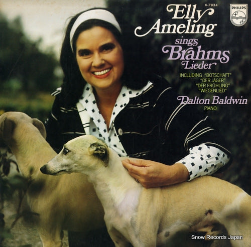 AMELING, ELLY sings brahms lieder X-7834