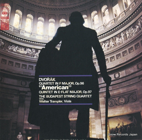 BUDAPEST STRING QUARTET, THE dvorak; quartet in f major "america" SOCO90