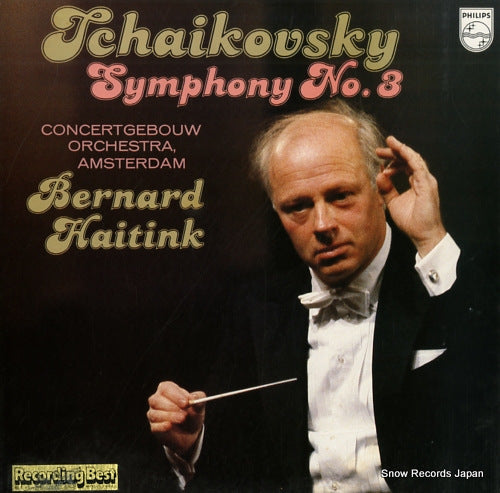 HAITINK, BERNARD tchaikovsky; symphony no.3 25PC-97