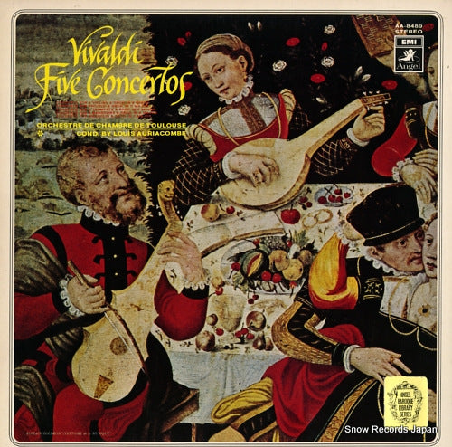 AURIACOMBE, LOUIS vivaldi; five concertos AA-8489