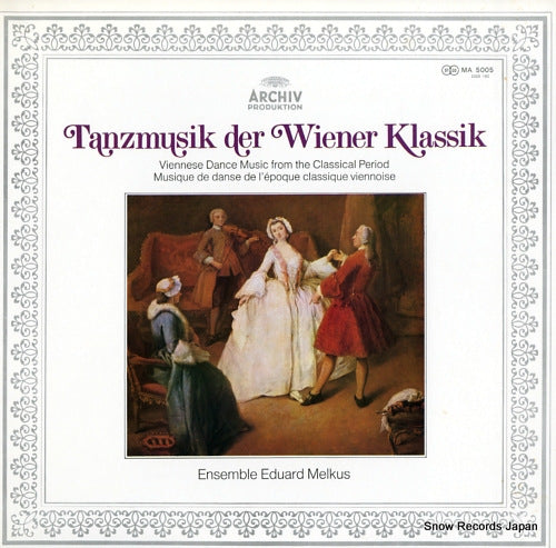 ENSEMBLE EDUARD MELKUS tanzmusik der wiener klassik MA5005