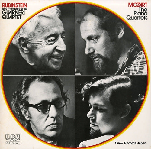RUBINSTEIN, ARTUR mozart; the piano quartets RVC-2194