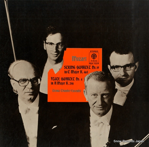 VIENNA CHAMBER ENSEMBLE mozart; string quartet no.19 RSA-1024