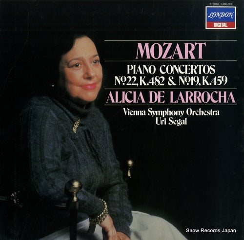 LARROCHA, ALICIA DE mozart; piano concertos no.22 & 19 L28C-1531