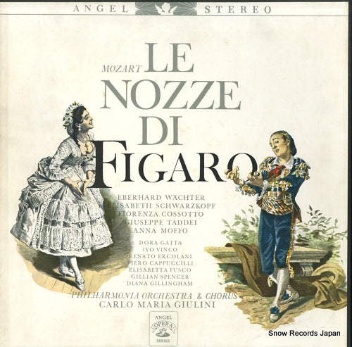 GIULINI, CARLO MARIA mozart; le nozze di figaro AA-9067.D