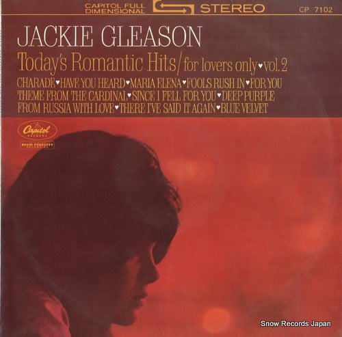 GLEASON, JACKIE today's romantic hits / for lovers only vol.2 CP7102
