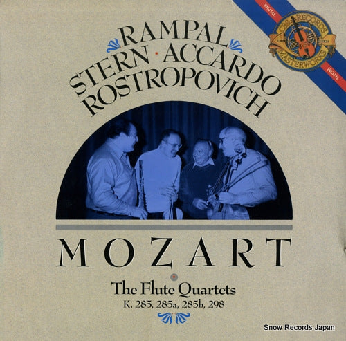 RAMPAL, JEAN-PIERRE mozart; the flute quartets k.285, 285a, 285b, 298 M42320