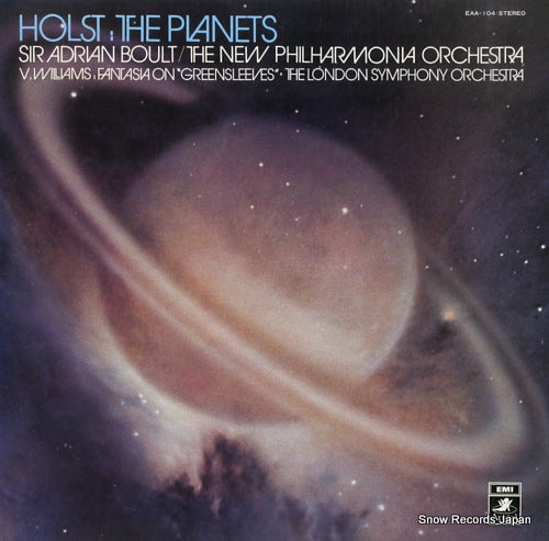 BOULT, ADRIAN holst; the planets EAA-104