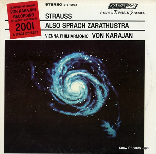 KARAJAN, HERBERT VON richard strauss; also sprach zarathustra STS15083