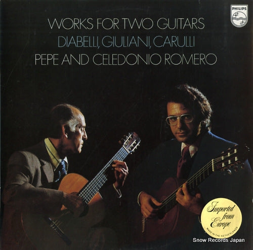 PEPE AND CELEDONIO ROMERO works for two guitars 9500352